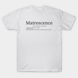 Matrescence - becoming a mother T-Shirt